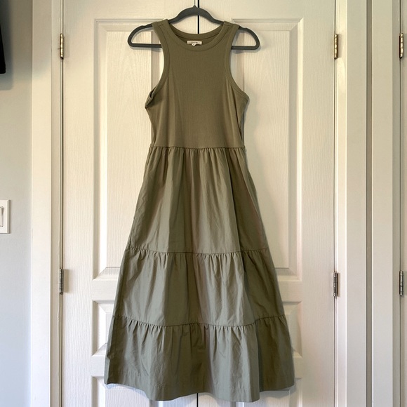 $9 CLEARANCE - NWOT Maurices Midi Tiered Sleeveless Dress - Picture 2 of 9